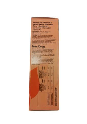 Herballive D3K2 Yetişkin 20 ml