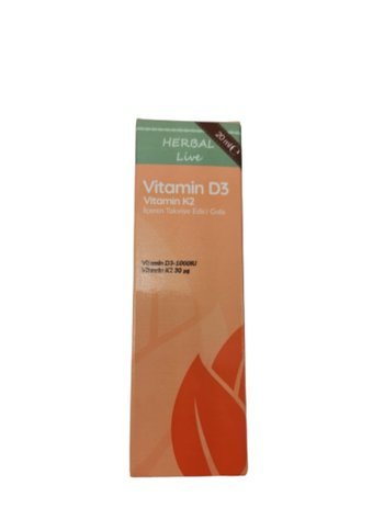 Herballive D3K2 Yetişkin 20 ml