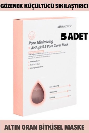 Dermal Collagen Essence Nemlendiricili Kağıt Yüz Maskesi 5x35 gr