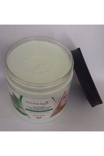 Winter Rose Salatalık Ekstraktlı Nemlendiricili Krem Yüz Maskesi 500 gr
