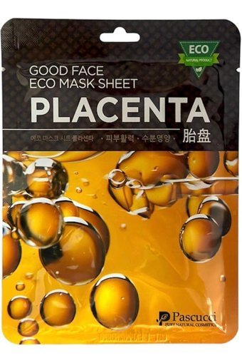 Pascucci Plasenta Özü Nemlendiricili Kağıt Yüz Maskesi 23 ml
