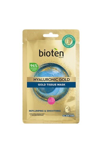 Bioten Hyaluronic Gold Nemlendiricili Kağıt Yüz Maskesi 25 ml