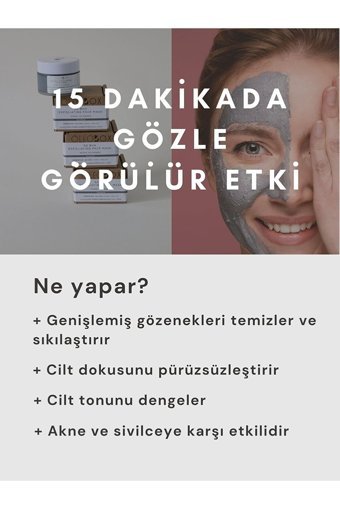 Oleobox Fiddy Killi Nemlendiricili Toz Yüz Maskesi 30 ml
