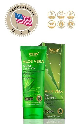 Wow Skin Science Aloe Veralı Nemlendiricili Soyulabilir Jel Yüz Maskesi 100 ml