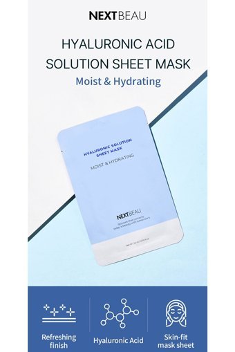 Bıspack Kırışıklık Karşıtı Hyaluronic Acid Nemlendiricili Kağıt Yüz Maskesi 22 ml