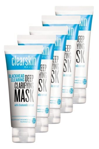 Avon Clearskin Jel Yüz Maskesi 5x75 ml