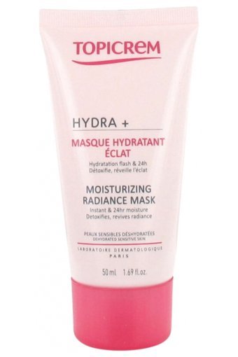 Topicrem Hydra+ Moisturizing Radiance Krem Yüz Maskesi 50 ml