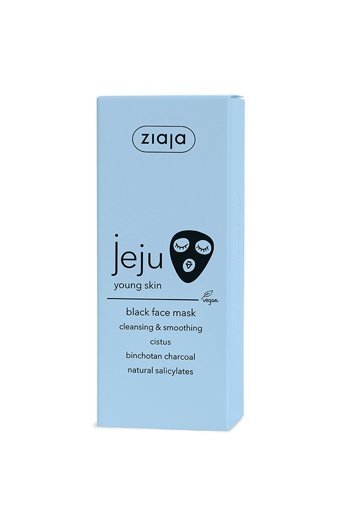 Ziaja Jeju Siyah Krem Yüz Maskesi 50 ml