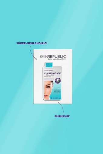 Skin Republic Nemlendiricili Kağıt Yüz Maskesi