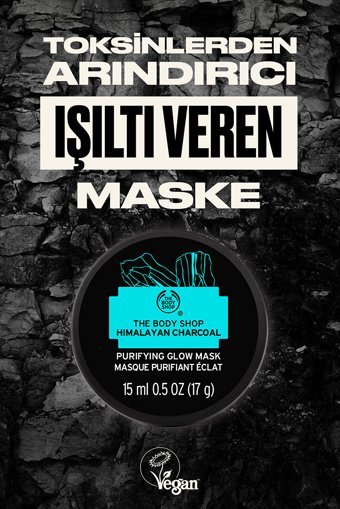 The Body Shop Himalayan Charcoal Killi Nemlendiricili Krem Yüz Maskesi