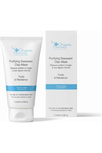 The Organic Pharmacy Purifying Seaweed Clay Killi Nemlendiricili Krem Yüz Maskesi 60 ml