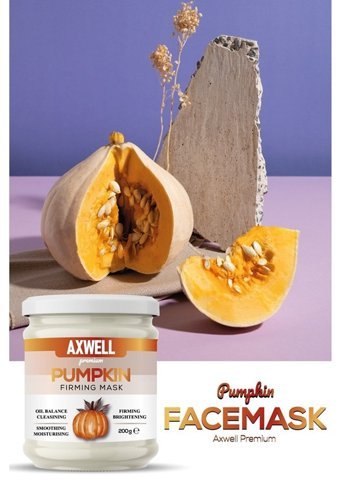 Axwell Premium Pumpkin Nemlendiricili Krem Yüz Maskesi 200 gr