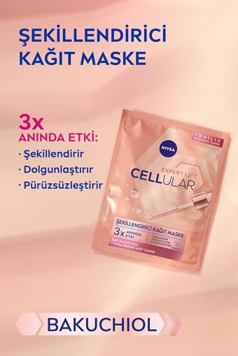 Nivea Hyaluron Cellular Nemlendiricili Kağıt Yüz Maskesi