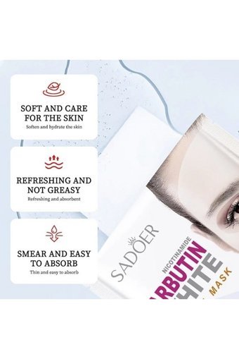 Sadoer Nicotinamide Arbutin White Kağıt Yüz Maskesi 25 gr