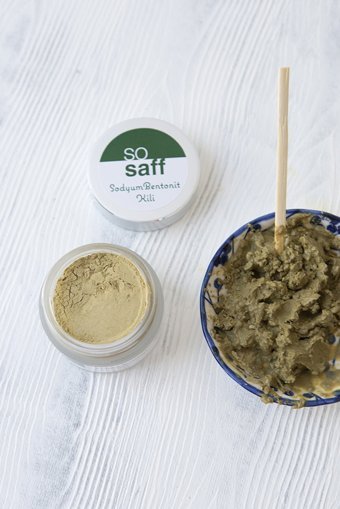 So Saff Bentonit Killi Toz Yüz Maskesi 50 gr