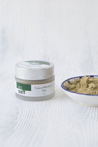 So Saff Bentonit Killi Toz Yüz Maskesi 50 gr