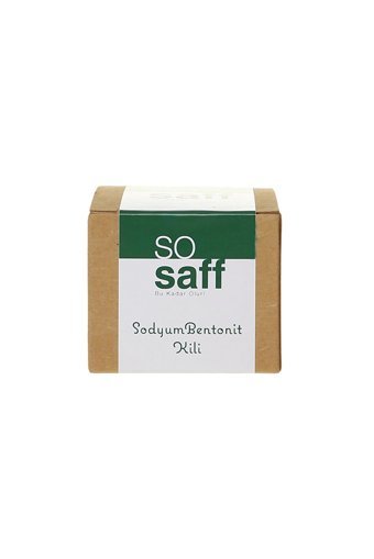 So Saff Bentonit Killi Toz Yüz Maskesi 50 gr
