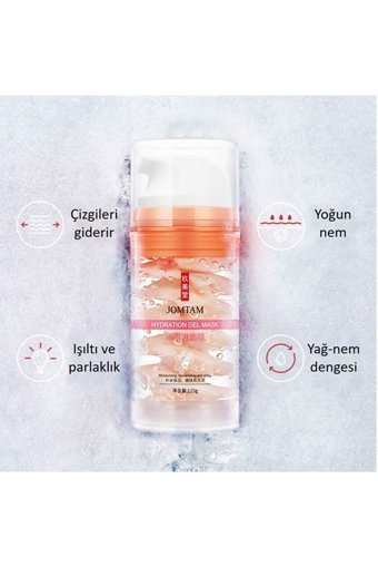 Jomtam Dondurma Maske-Buz Etkili Nemlendiricili Jel Yüz Maskesi 115 gr