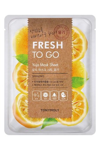 Tonymoly Fresh To Go Yuja Meyvesi Kağıt Yüz Maskesi