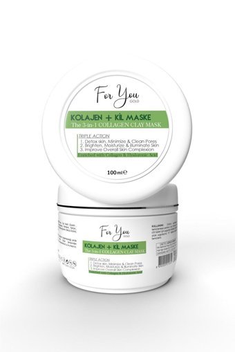For You Gold Collagen Killi Nemlendiricili Krem Yüz Maskesi 100 ml