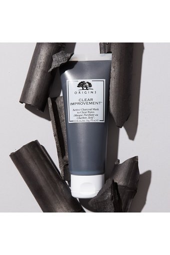 Origins Clear Improvement Gözenek Karşıtı Aktif Kömür Killi Krem Yüz Maskesi 30 ml