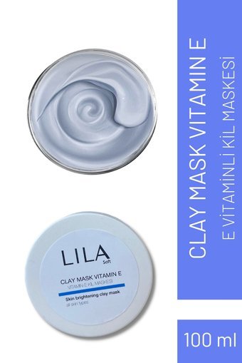 Lila Soft Vitamin E Killi Krem Yüz Maskesi 100 ml