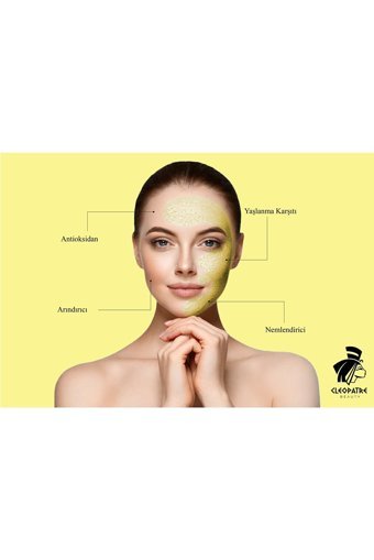 Cleopatre Beauty 24 Karat Gold Maske Nemlendiricili Soyulabilir Jel Yüz Maskesi