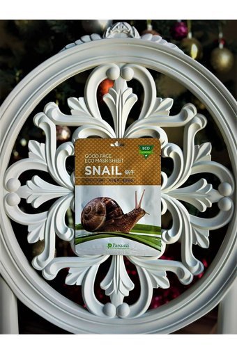 Pascucci Salyangoz Salgı Özlü Nemlendiricili Kağıt Yüz Maskesi 23 ml