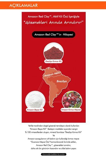 Missha Red Clay Pore Killi Jel Yüz Maskesi 110 ml