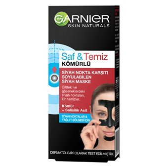 Garnier Kömürlü Siyah Nokta Karşıt Soyulabilir Jel Yüz Maskesi