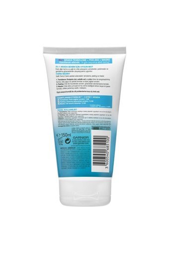 Garnier Saf & Temiz 3ü 1 Arada Maske Krem Yüz Maskesi 150 ml+150 ml