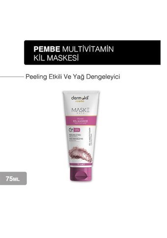 Dermokil Pembe Killi Jel Yüz Maskesi 2x75 ml