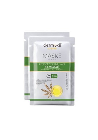 Dermokil Killi Nemlendiricili Soyulabilir Kağıt Yüz Maskesi 2x15 ml