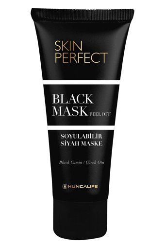 Huncalife Skin Perfect Black Soyulabilir Krem Yüz Maskesi 3x10 ml
