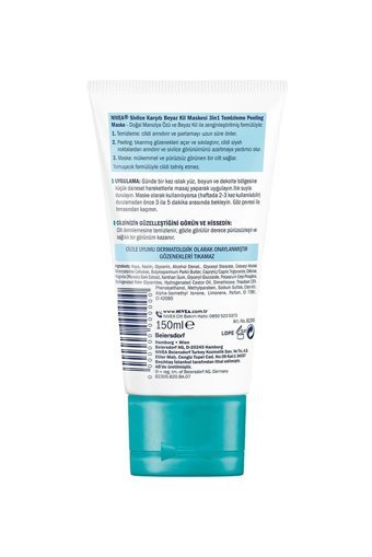 Nivea Sivilce Ve Siyah Nokta Karşıtı Killi Nemlendiricili Jel Yüz Maskesi 150 ml