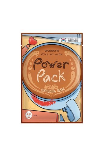 Watsons 7Days Power Pack Enerji Nemlendiricili Kağıt Yüz Maskesi 20 ml
