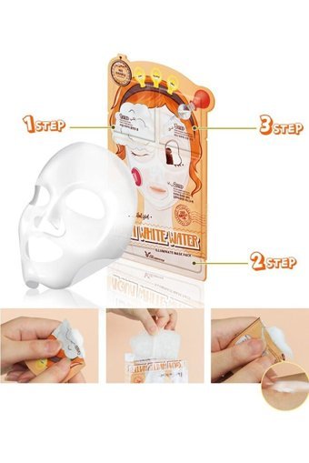 Elızavecca Aqua White Nemlendiricili Kağıt Yüz Maskesi