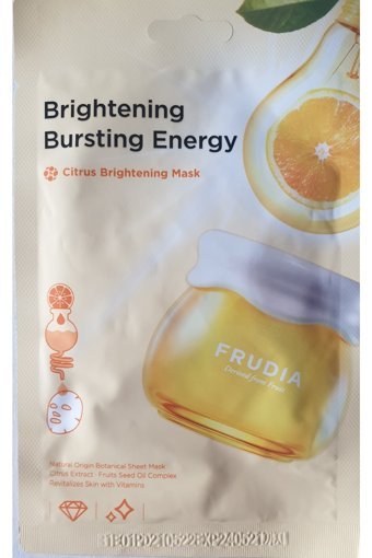 Frudia Brightening Bursting Energy Nemlendiricili Kağıt Yüz Maskesi