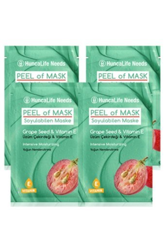 Huncalife Needs Nemlendiricili Soyulabilir Krem Yüz Maskesi 4x10 ml