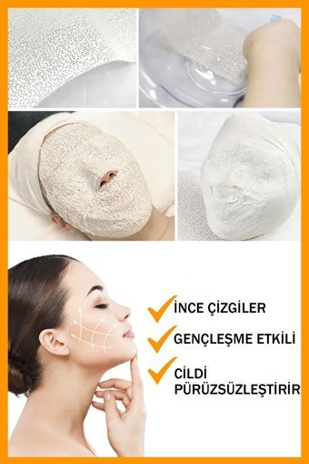 Uniquem The Mummy Mask Alçı Yüz Maskesi 50 gr