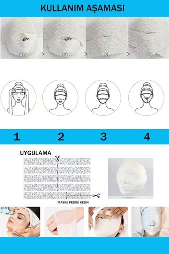 Uniquem The Mummy Mask Alçı Yüz Maskesi 50 gr