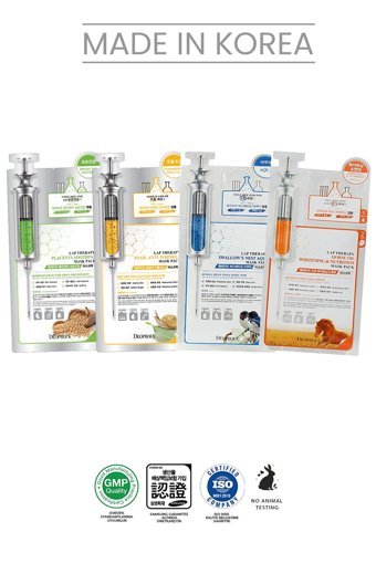 Deoproce Color Synergy Nemlendiricili Kağıt Yüz Maskesi 4 Adet
