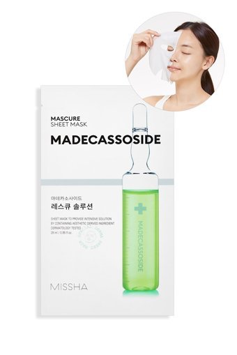 Missha Madecassoside İçerikli Nemlendiricili Soyulabilir Kağıt Yüz Maskesi