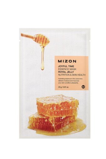 Mizon Joyful Time Essence Mask Royal Jelly - Arı Sütü Nemlendiricili Soyulabilir Kağıt Yüz Maskesi