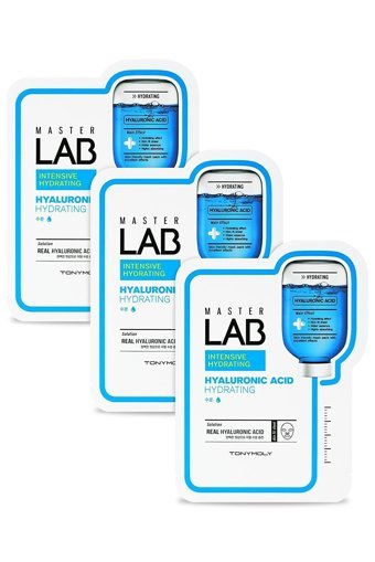 Tonymoly Master Lab Nemlendirici Hiyaluronik Asitli Nemlendiricili Kağıt Yüz Maskesi 3 Adet
