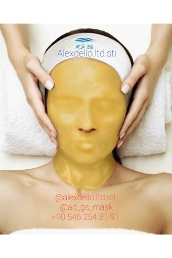Alexdello Altın Kolloidal Nemlendiricili Toz Yüz Maskesi 30 gr