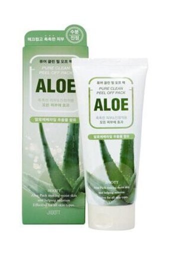 Jigott Yatışmış Görünüm Sağlayan Aloe Veralı Nemlendiricili Soyulabilir Jel Yüz Maskesi 180 ml