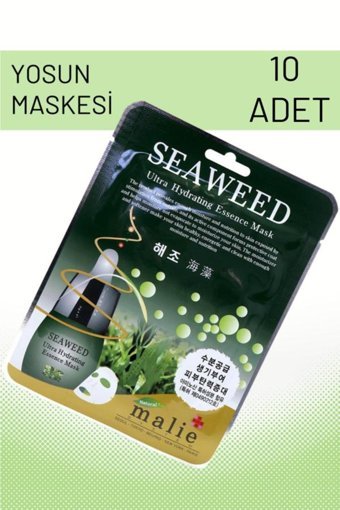 Dermapolin Saeweed Nemlendiricili Kağıt Yüz Maskesi