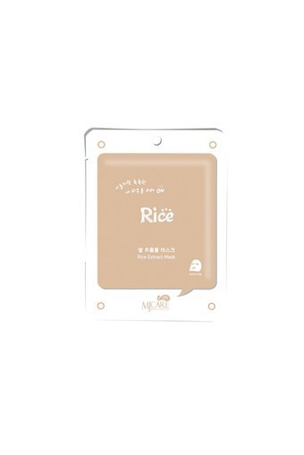 Mjcare On Rice Extract Nemlendiricili Kağıt Yüz Maskesi 20 ml