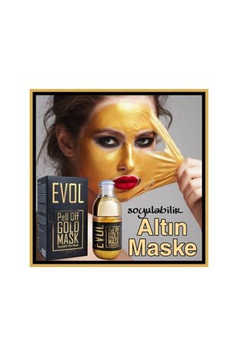 Evol Gold Mask Nemlendiricili Soyulabilir Jel Yüz Maskesi 100 ml